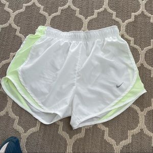 White Nike Shorts - Size S